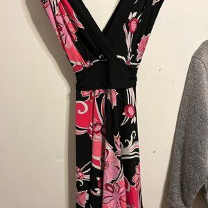 retro pattern dress from Roulette size L